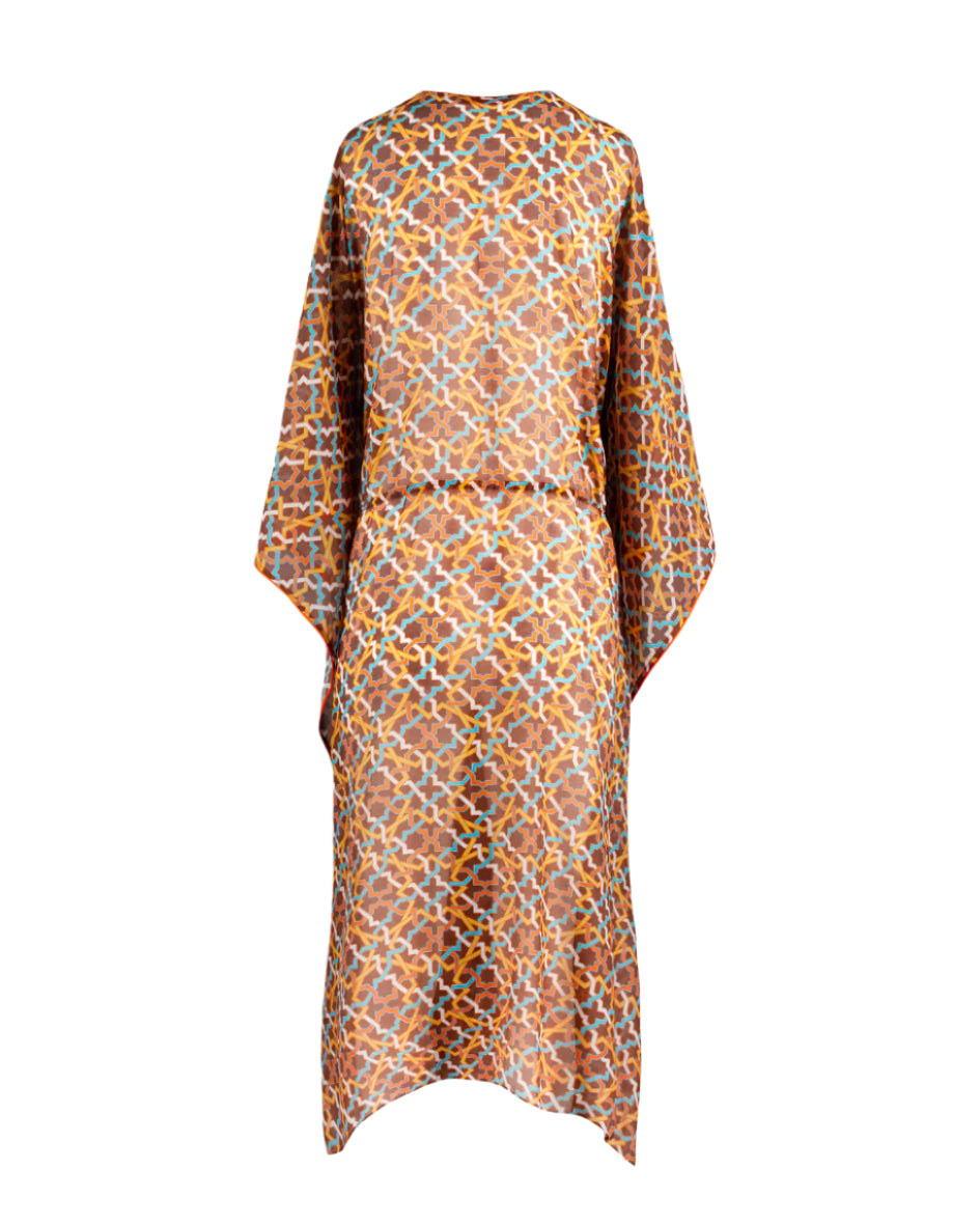 Beach Kimono - Amalfitana Chocolate