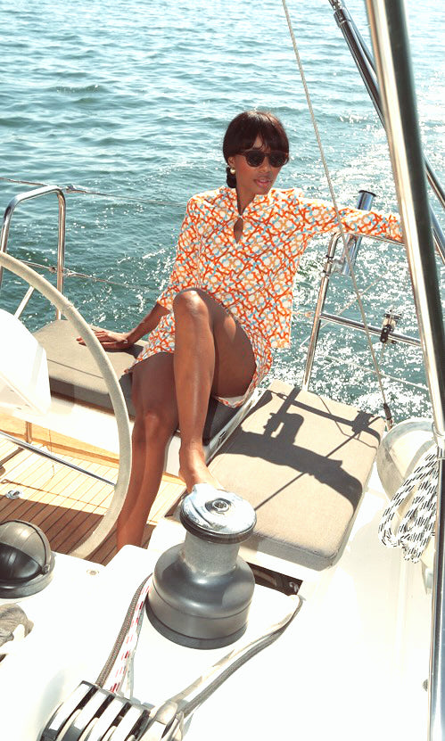 PRINTED TUNIC Amalfitana
