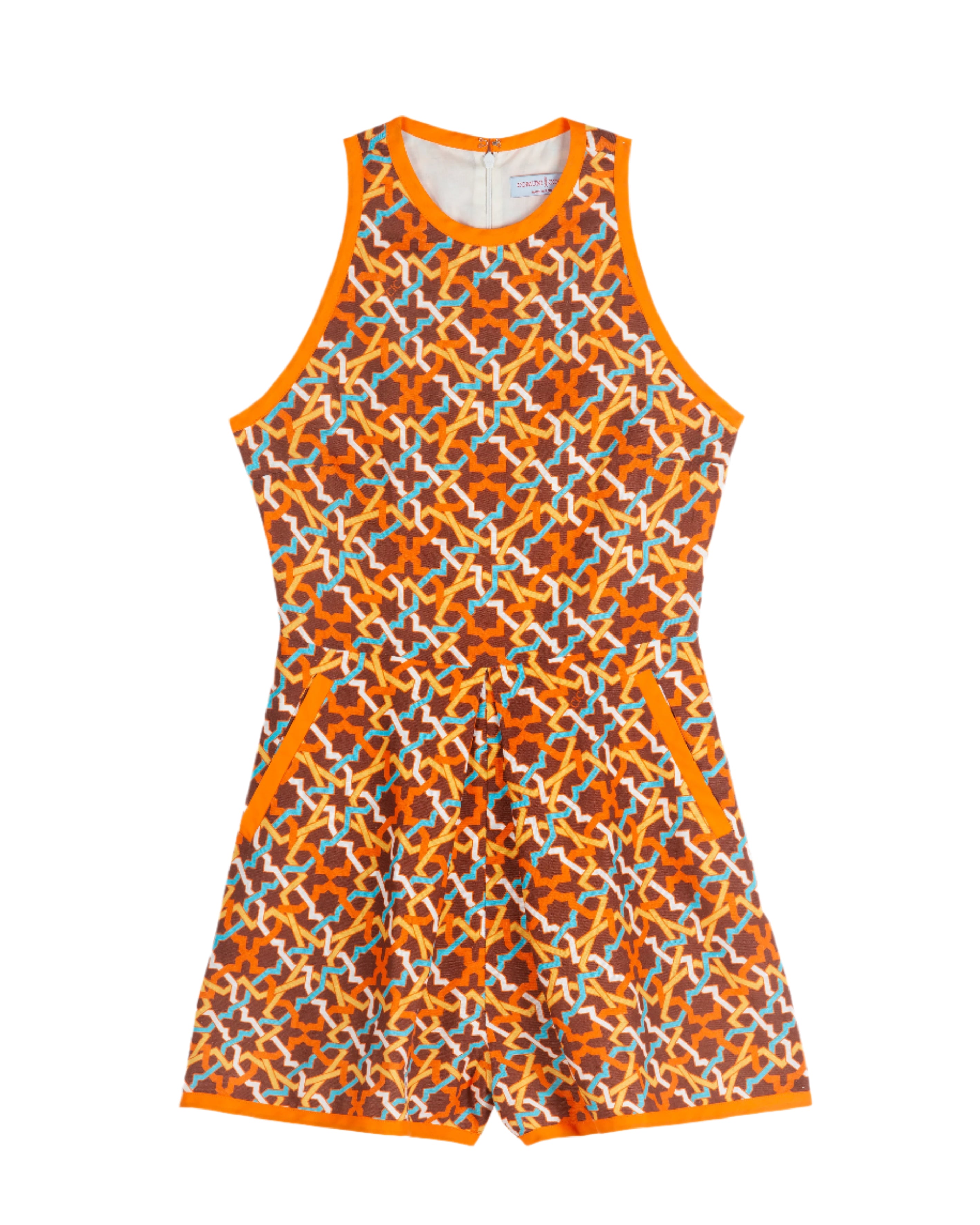 Playsuit - Amalfitana Chocolate
