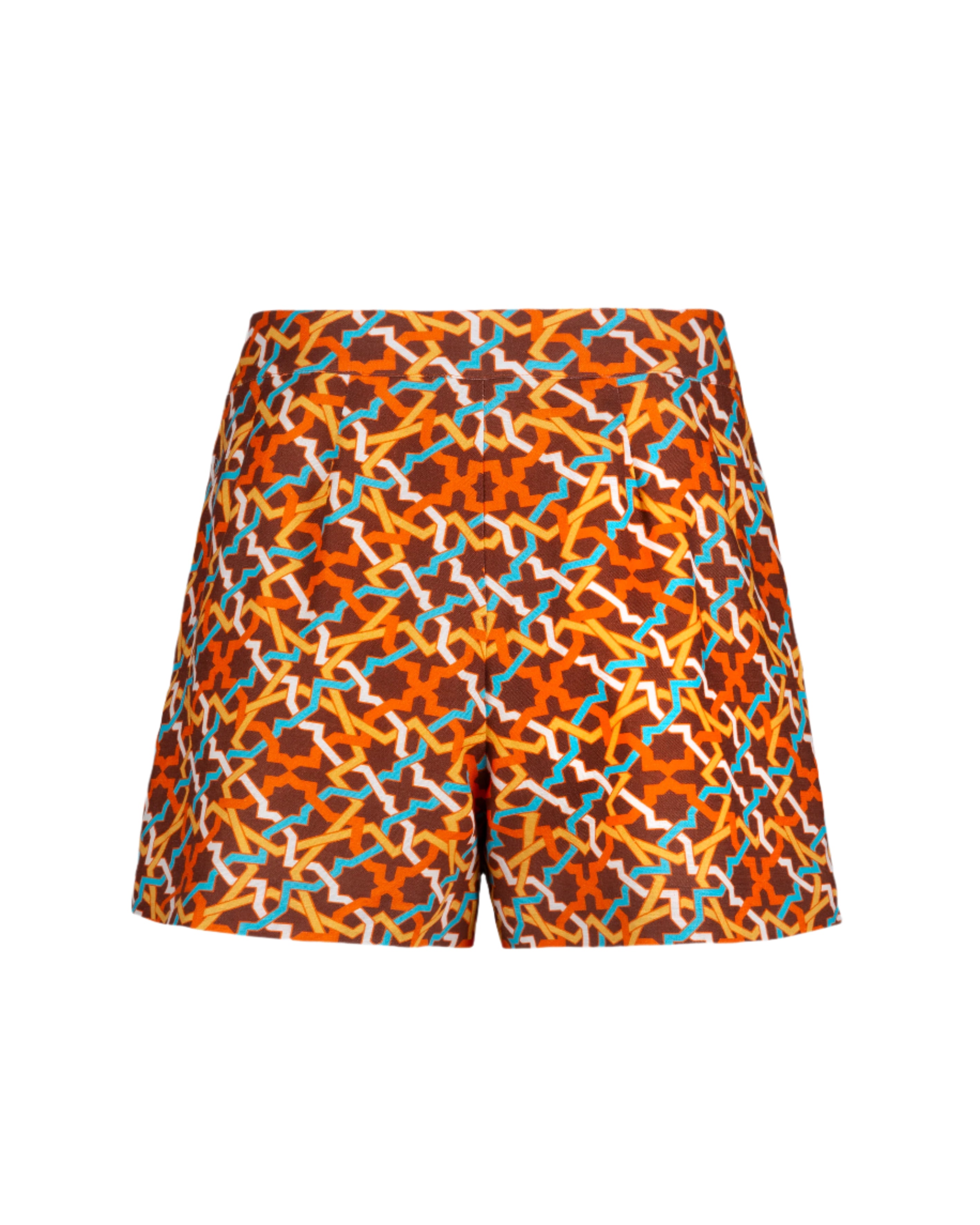 Linen Shorts - Amalfitana Chocolate