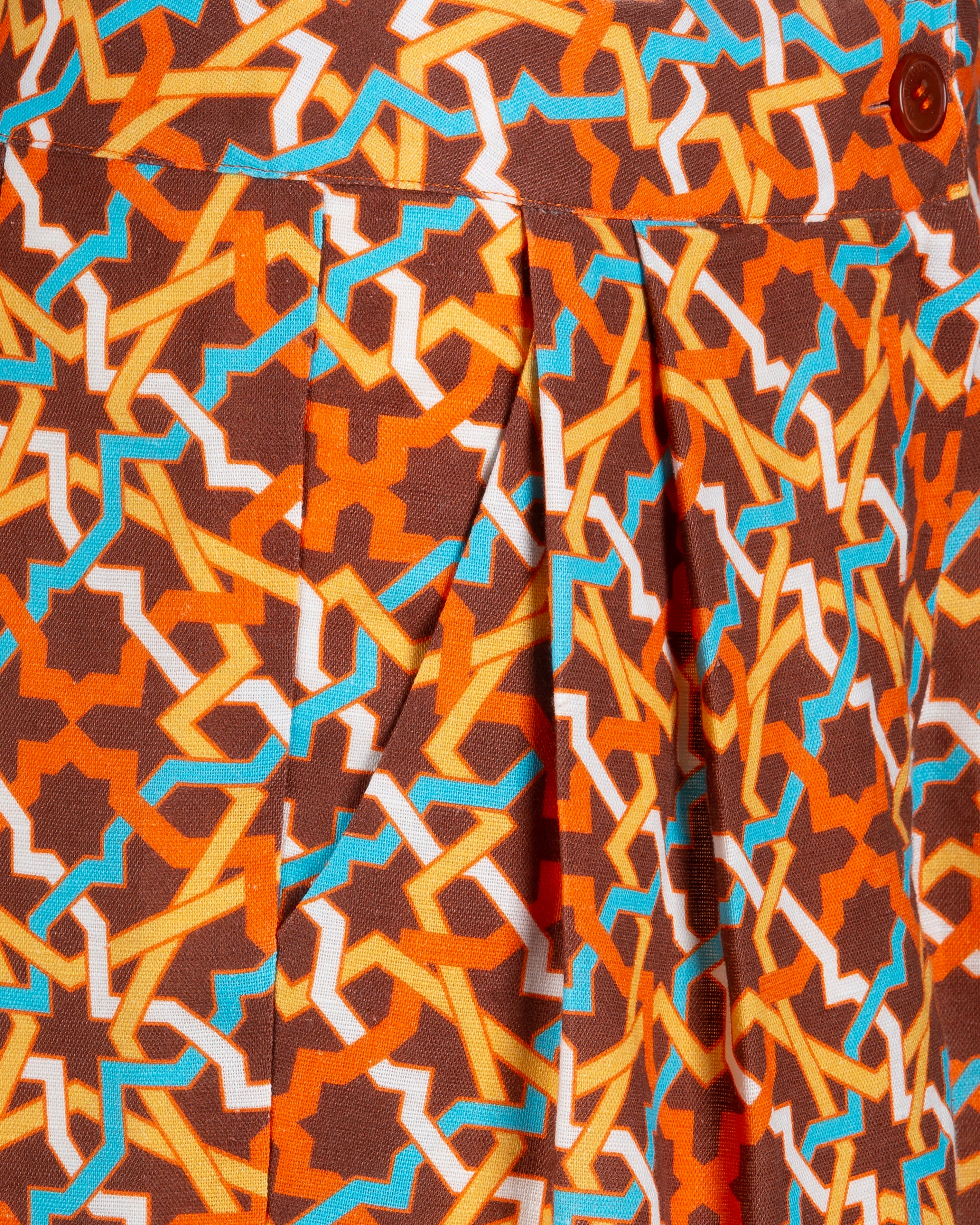 Linen Shorts - Amalfitana Chocolate
