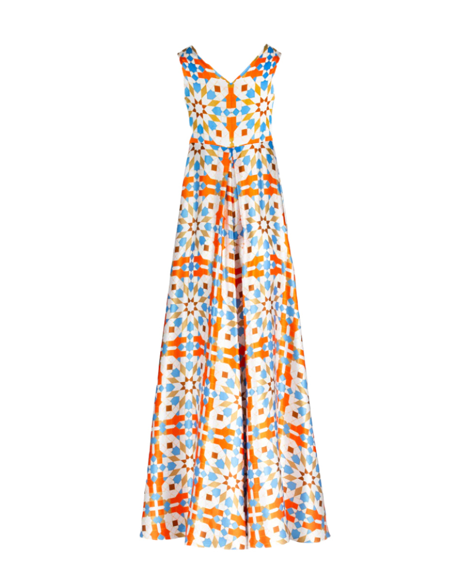 Silk Jump Suit